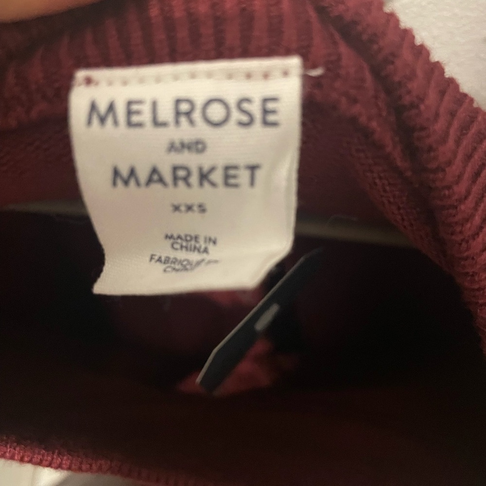 Melrose and Market Red Bodycon Long Sleeve Dress - Picture 3 of 4